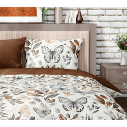 POŚCIEL 160x200 motyle  GUSTO 001