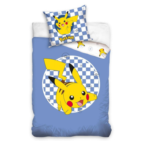POŚCIEL 140x200 POKEMON 94 PIKACHU POKEMONY BAWEŁNIANA