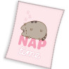 KOCYK PUSHEEN 130X160 KOC RÓŻOWY KOTEK
