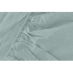 PRZEŚCIERADŁO 180X200 MIĘTOWE  Z GUMKĄ