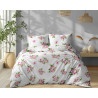 POŚCIEL 160x200 KWIATY 5766a BAWEŁNA