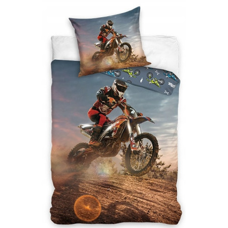 POŚCIEL 160x200 MOTOCROSS MOTOR