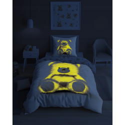 POŚCIEL 140x200 MISIE MIŚ 5416A (fluorescencyjna)