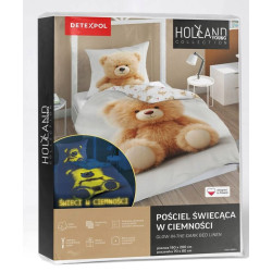 POŚCIEL 140x200 MISIE MIŚ 5416A (fluorescencyjna)
