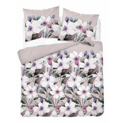 POŚCIEL 140x200 + 70x80 kwiaty  5774B