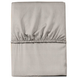 PRZEŚCIERADŁO Z GUMKĄ 120X200 BEŻOWE BEŻ GŁADKIE