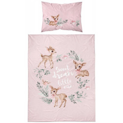 POŚCIEL DO ŁÓŻECZKA 100X135 SARENKA 5511B