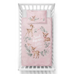 POŚCIEL DO ŁÓŻECZKA 100X135 SARENKA 5511B