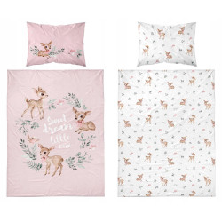 POŚCIEL DO ŁÓŻECZKA 100X135 SARENKA 5511B