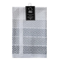 ŚCIERKA KUCHENNA ŻAKARDOWA BEŻOWA SZARA CARINO 013