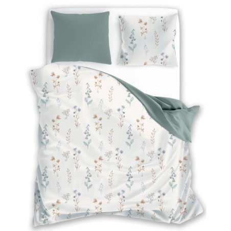 POŚCIEL 140x200 kwiaty  HOME 018 bawełna
