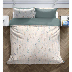 POŚCIEL 140x200 kwiaty  HOME 018 bawełna