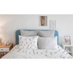 POŚCIEL 140x200 kwiaty HOME 016 bawełna