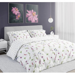 POŚCIEL 140x200 kwiaty HOME 016 bawełna
