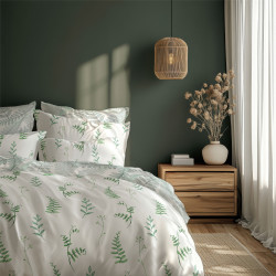 POŚCIEL 160x200 bawełniana kwiaty SEN 023