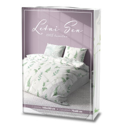 POŚCIEL 160x200 bawełniana kwiaty SEN 023