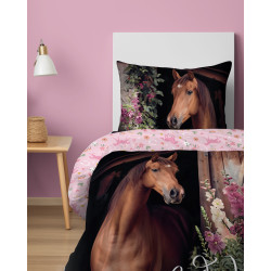 POŚCIEL 140x200 koń konie 5580a