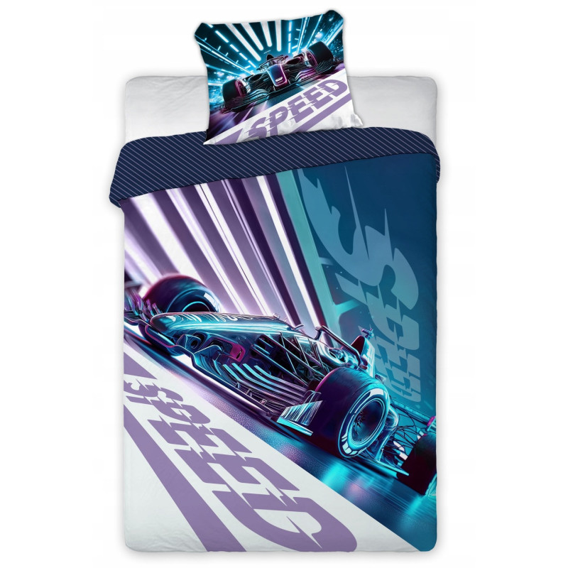 POŚCIEL 160x200 FORMUŁA BOLID AUTA