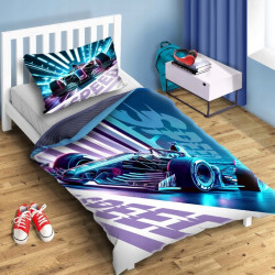 POŚCIEL 160x200 FORMUŁA BOLID AUTA