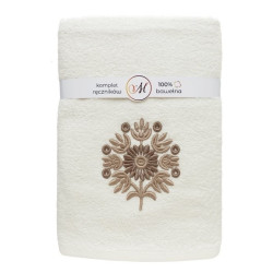 KOMPLET RĘCZNIKÓW MARIBELLA 3X RĘCZNIK 70x140 30x50 50x100 KĄPIELOWY ZESTAW