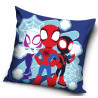 POSZEWKA NA PODUSZKĘ 40x40 SPIDEY 821 SPIDERMAN dziecięca welwet