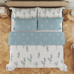 POŚCIEL 220x200 + 2x 70x80  KWIATY HOME 15  bawełna