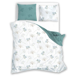 POŚCIEL 220X200 bawełniana home 20 DMUCHAWCE KWIATY komplet MŁODZIEŻOWA