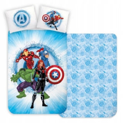 POŚCIEL 140x200 AVENGERS IRON MAN HULK THOR KAPITAN AMERYKA MARVEL