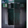 POŚCIEL 140x200 GAMER MATRIX dla dziecka dziecięca świecąca świeci w nocy