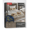 POŚCIEL 140x200 PSY PIESKI 5553a ŚWIECI W NOCY dziecięca bawełna