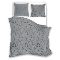 Pościel 160x200+ 2 x 70x80 BAWEŁNIANA verde 025 kwiaty