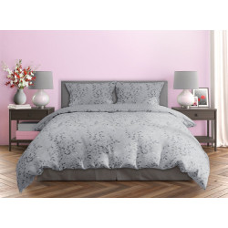 Pościel 160x200+ 2 x 70x80 BAWEŁNIANA verde 025 kwiaty