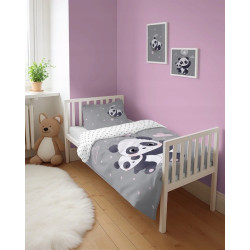 Pościel 100x135 PANDA 4790A MIŚ śliczna bambusowa