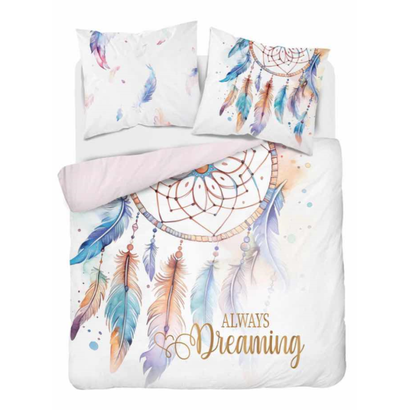 POŚCIEL bawełniana 160x200 BOHO 5834A