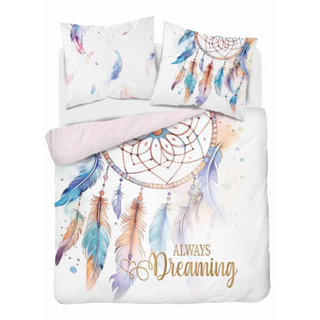 POŚCIEL bawełniana 160x200 BOHO 5834A