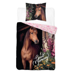 POŚCIEL 160x200 koń 5580A konie konik młodzieżowa