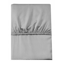 PRZEŚCIERADŁO Z GUMKĄ 90X200 JASNE SZARE JASNOSZARE