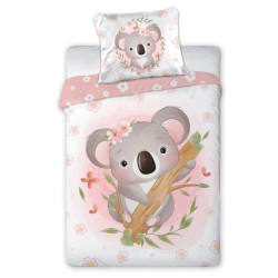 POŚCIEL do łóżeczka 100x135 miś koala niemowlęca