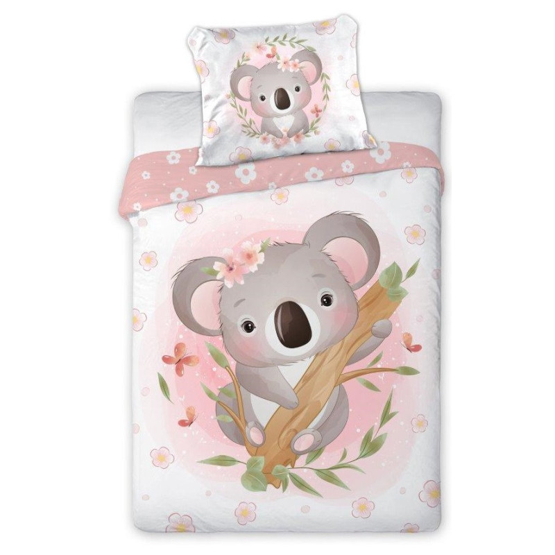 POŚCIEL do łóżeczka 100x135 miś koala niemowlęca