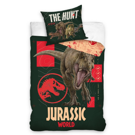 POŚCIEL JURASSIC WORLD 140X200 DINOZAUR T-REX 06