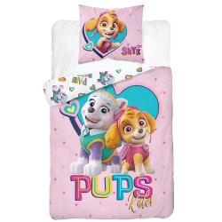 POŚCIEL  160x200 PSI PATROL 30 PAW pieski SKY PSY DZIECIĘCA ŚWIECI W NOCY