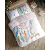 POŚCIEL bawełniana 160x200 BOHO 5834A