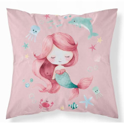 POSZEWKA NA PODUSZKĘ 40x40 SYRENKA 46A NA JAŚKA