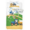 POŚCIEL DO ŁÓŻECZKA 100X135 traktor 5513b FARMA