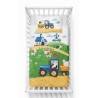 POŚCIEL DO ŁÓŻECZKA 100X135 traktor 5513b FARMA