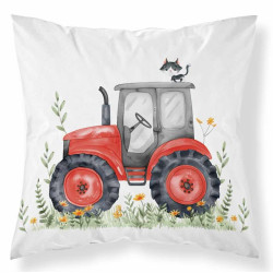 POSZEWKA NA PODUSZKĘ 40x40 traktor 49A farma