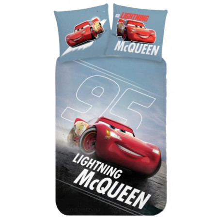 Pościel 100X135 CARS świecąca Cars Glow 100/135 AUTA samochody