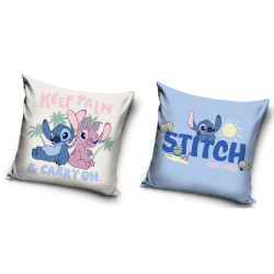 POSZEWKA NA PODUSZKĘ 40x40 LILO STITCH 735 dla dziecka dziecięca welwet