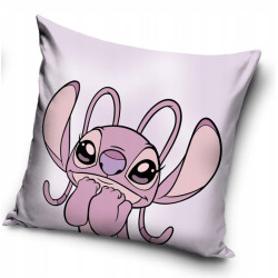 POSZEWKA NA PODUSZKĘ 40x40 LILO STITCH 723 dla dziecka dziecięca welwet