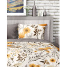 POŚCIEL 140x200 + 70x90 KWIATY GUSTO 004 komplet BAWEŁNIANY